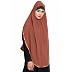 Premium Instant Hijab- Rust color